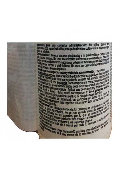 DIPTRON AVES ORNAMENTALES 125ml.