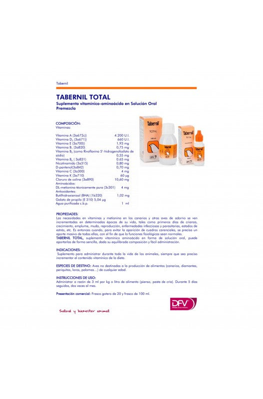 TABERNIL TOTAL 20 ML.